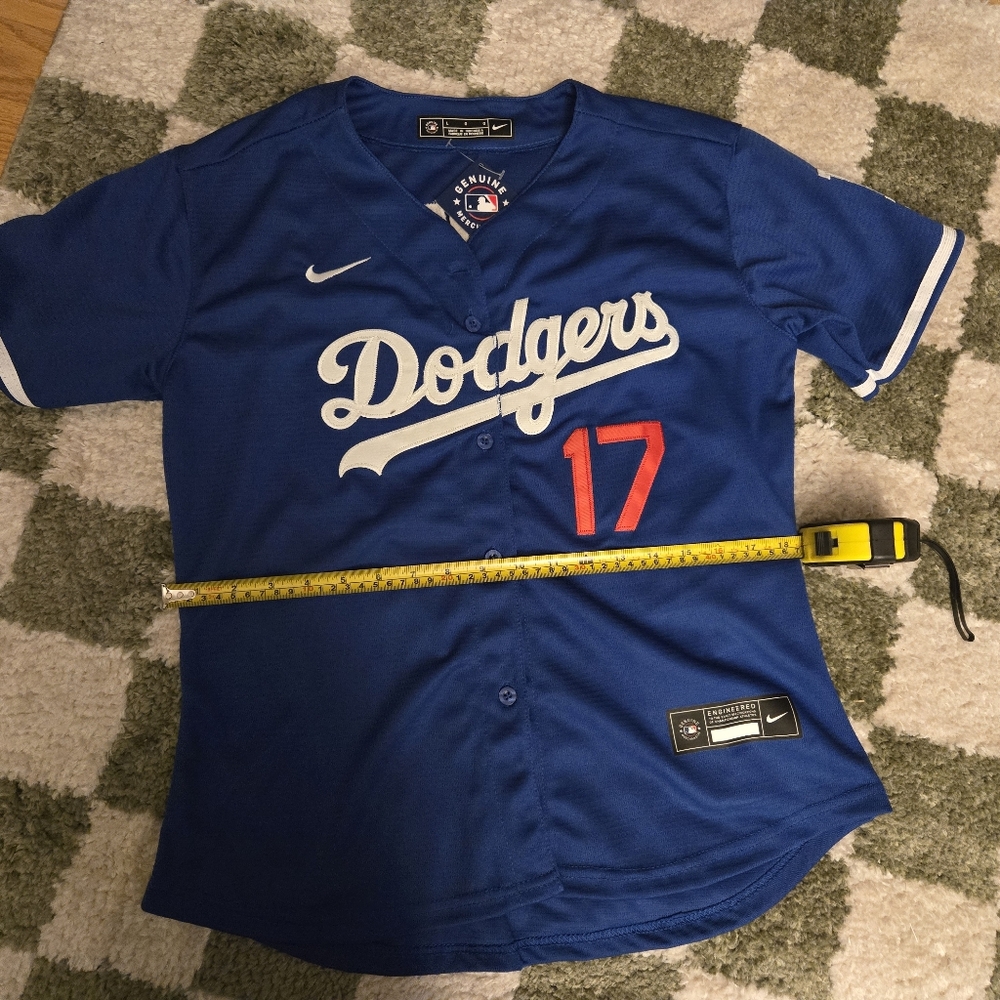 Blue Dodgers Nike Jersey